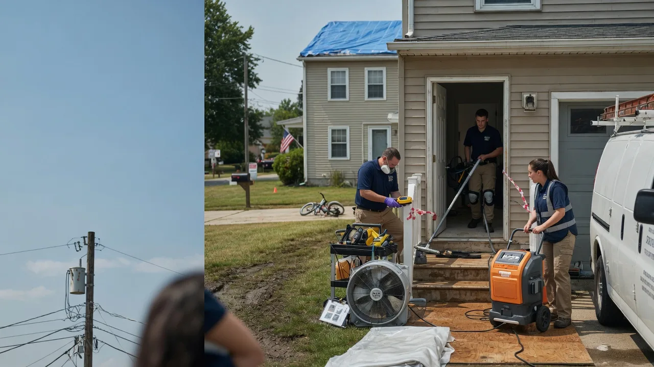 Water Damage Repair in Garden, MI near me